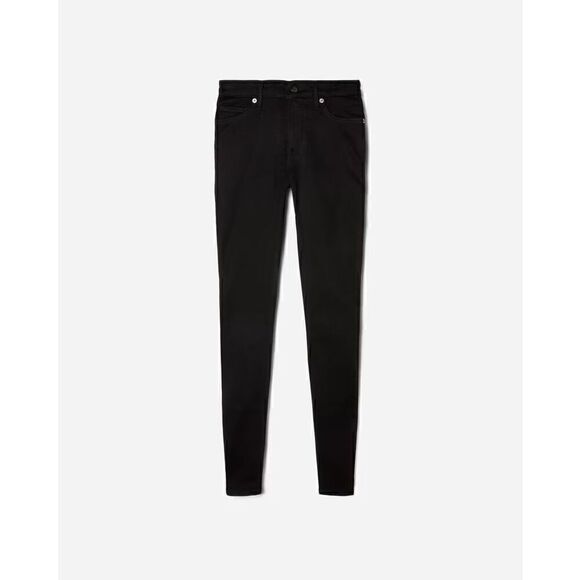 Everlane The Mid-Rise Skinny Stretch Jean Black Size 24 Regular NWT - Picture 6 of 11